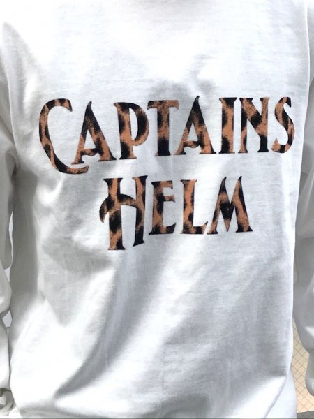 CAPTAINS HELM (キャプテンズヘルム) #LEOPARD L/S TEE(レオパードロゴ