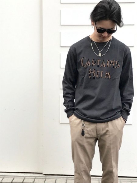 CAPTAINS HELM (キャプテンズヘルム) #LEOPARD L/S TEE(レオパードロゴ