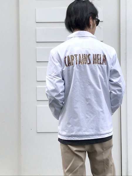 CAPTAINS HELM (キャプテンズヘルム) #LEOPARD COACH JACKET ...