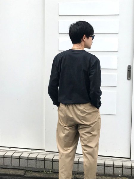 COOTIE (クーティー) Familia 2 Tuck Trousers (タックトラウザー) Beige