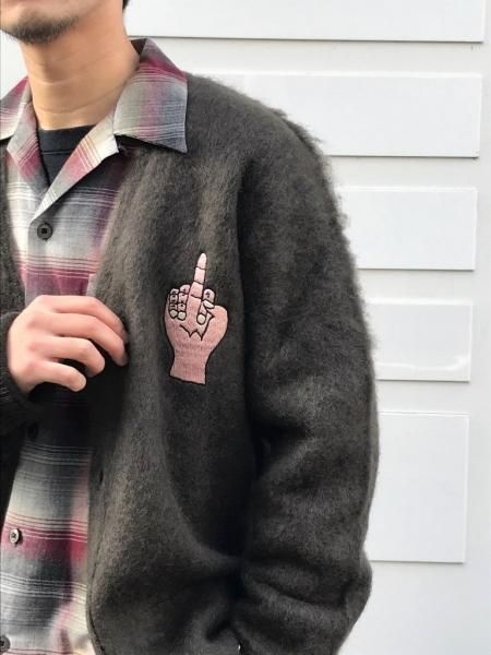 WACKO MARIA ワコマリア MOHAIR CARDIGAN TYPE モヘア