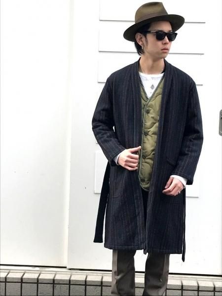 美品　WACKOMARIA  GOWN COAT ワコマリア　ガウンコートワコマリアのガウンコートです