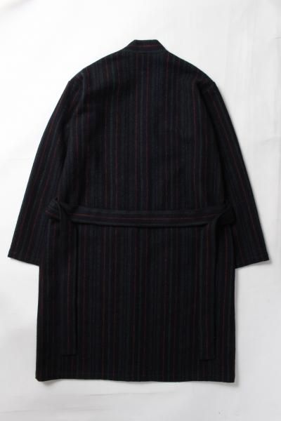 WACKO MARIA (ワコマリア) MULTI STRIPED GOWN COAT (マルチストライプ 