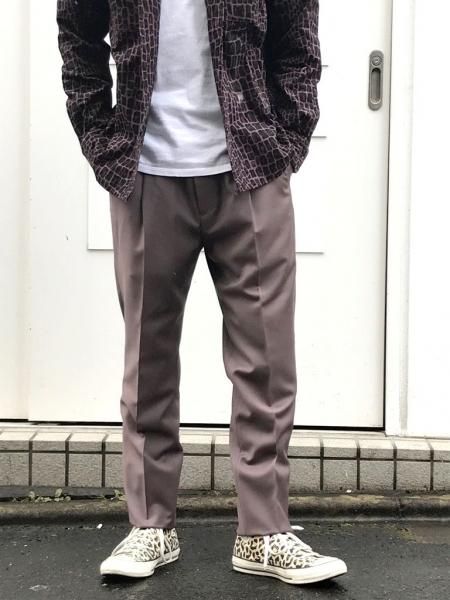 受注発注 MARIA×DORMEUIL wacko / TROUSERS(type-2 maria PLEATED