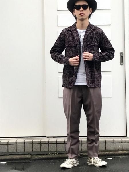 WACKO MARIA (ワコマリア) PLEATED TROUSERS (TYPE-1) (ワンタック