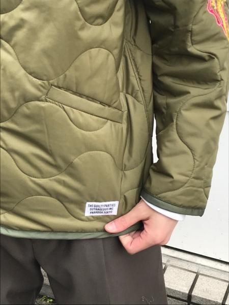 WACKO MARIA (ワコマリア) QUILTED JACKET(TYPE-3) (キルテェング