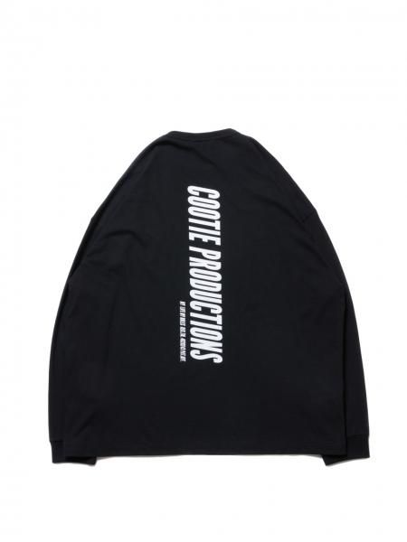 通販 激安 Print Familia (クーティー) COOTIE L/S (プリント (LOGO) Tee-1 トップス