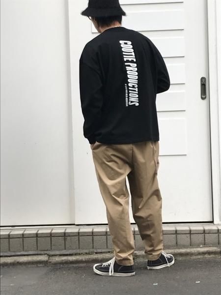 COOTIE (クーティー) Familia Print L/S Tee-1 (LOGO) (プリント