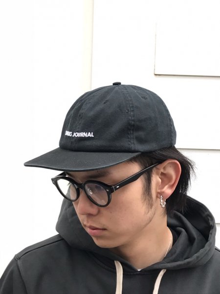 BANKS (バンクス) LABEL HAT (スナップバックキャップ) DIRTY BLACK