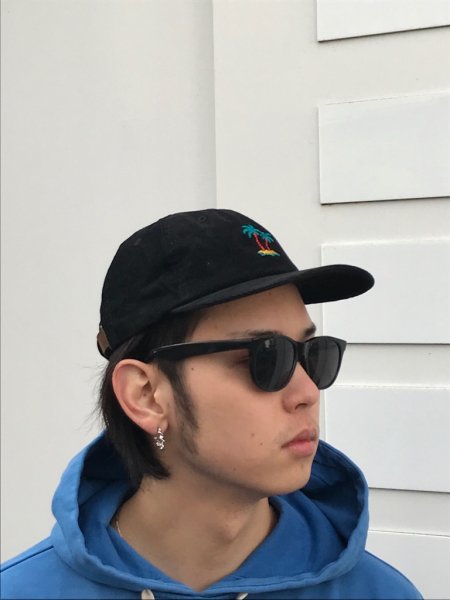 BANKS (バンクス) BAHAMAS HAT (コーデュロイスナップバックキャップ) DIRTY BLACK