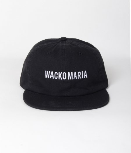 【希少】WACKO MARIA  ワコマリア 6 PANEL CAP BLACK