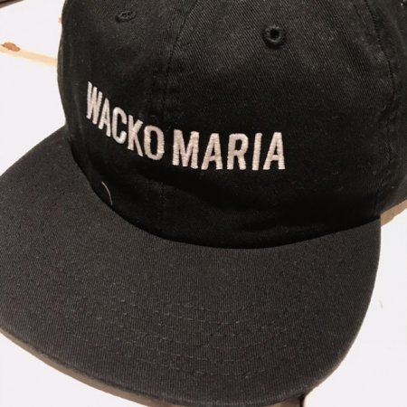 WACKO MARIA (ワコマリア) 6 PANEL CAP(TYPE-1) (6パネルキャップ) BLACK