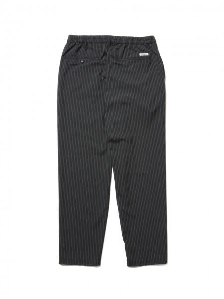 COOTIE (クーティー) T/R Tapered Easy Pants (テーパードイージーパンツ) Black Stripe