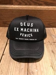 Deus ex Machina (ǥޥ) Venice address Trucker (å奭å) BLACK