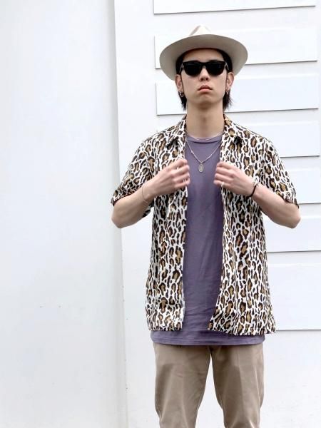 WACKO MARIA (ワコマリア) HAWAIIAN SHIRT S/S (TYPE-6)(レオパード