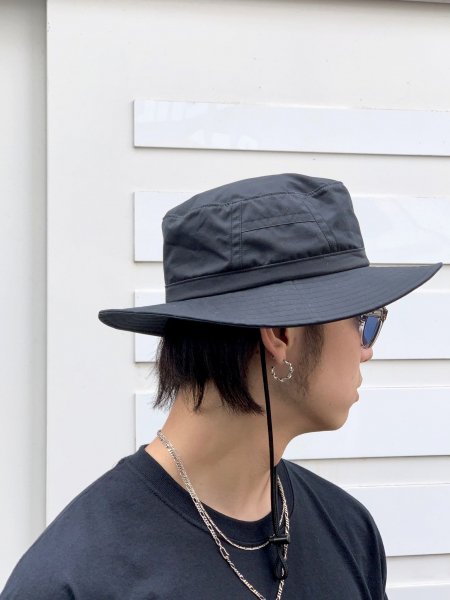 WACKO MARIA (ワコマリア) SAFARI HAT (べンタイルサファリハット ) BLACK