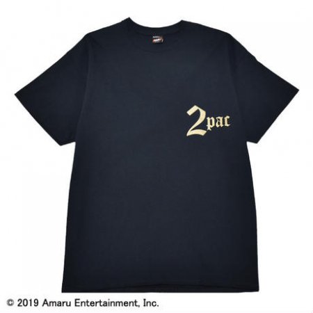 RAPTEES(ラップティーズ) 2PAC CROSS S/S TEE (トゥーパック半袖T