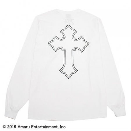 RAPTEES(ラップティーズ) 2PAC CROSS L/S TEE (トゥーパック長袖T ...