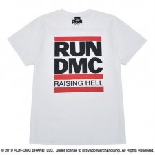 【40%OFF】RAPTEES(ラップティーズ) RUN DMC RAISING HELL S/S TEE (ランディーエムシー半袖Tシャツ) WHITE