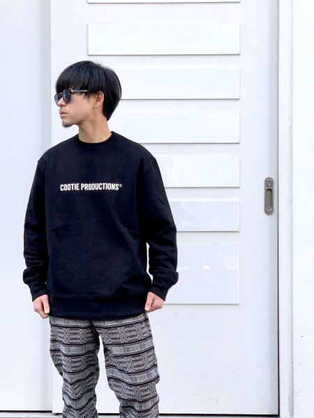 COOTIE (クーティー) Print Crewneck Sweatshirt (COOTIE LOGO