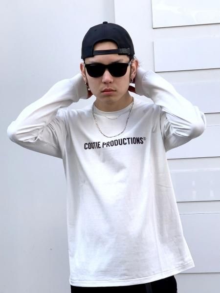 COOTIE (クーティー) Print L/S Tee (COOTIE LOGO) (プリント長袖Tee 