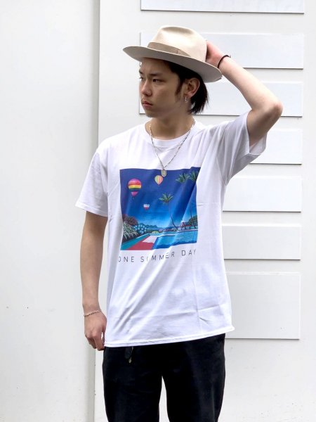 EVENFLOW(イーブンフロー) EVENFLOW×永井 博 SUMMER TEE (永井 博