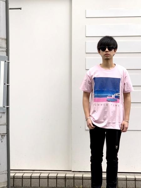 EVENFLOW(イーブンフロー) EVENFLOW×永井 博 SUMMER TEE (永井