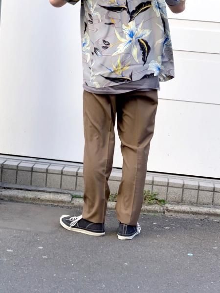 ワコマリア 2022FW PLEATED TROUSERS TYPE-1 日本本物 safetec.com.br