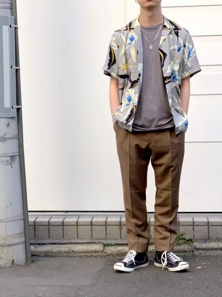 WACKO MARIA (ワコマリア) PLEATED TROUSERS (TYPE-1) (ワンタック