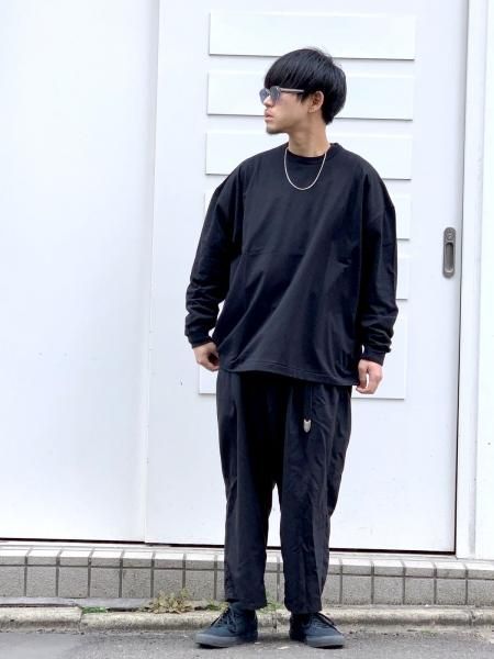 COOTIE (クーティー) Supima Cotton Oversized L/S Tee (オーバー 