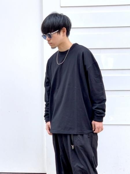 COOTIE (クーティー) Supima Cotton Oversized L/S Tee (オーバー