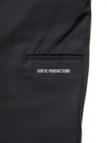 COOTIE (クーティー) N/C Twill X Wide Shorts (Xワイドショーツ) Black