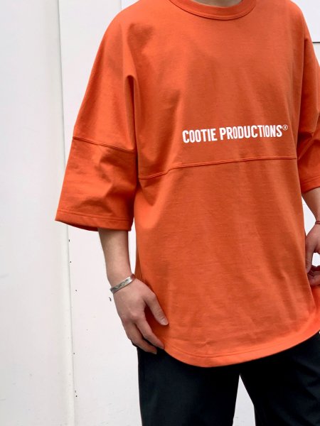 COOTIE (クーティー) Football Oversized S/S Tee (フットボール