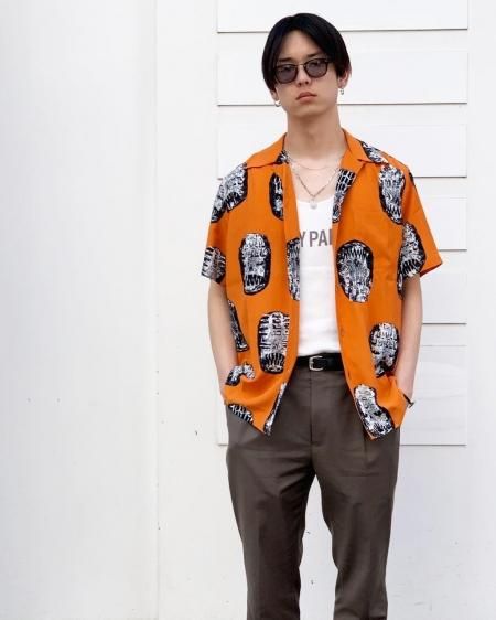 WACKO MARIA (ワコマリア) NECK FACE S/S HAWAIIAN SHIRT (TYPE-1 ...