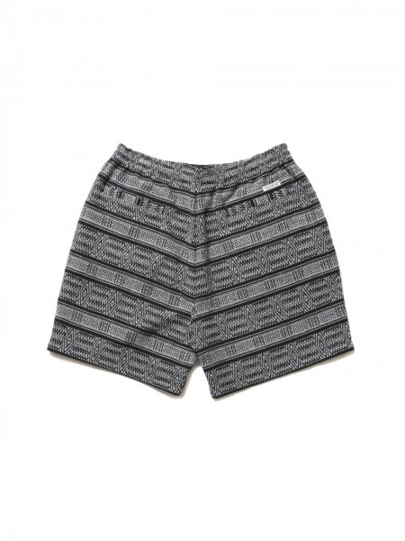 COOTIE (クーティー) Mexican Jacquard Easy Shorts (メキシカンジャガードイージーショーツ) Black