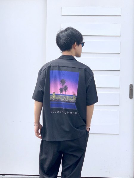 EVENFLOW(イーブンフロー) EVENFLOW×永井 博 SUMMER SHIRTS (永井 博