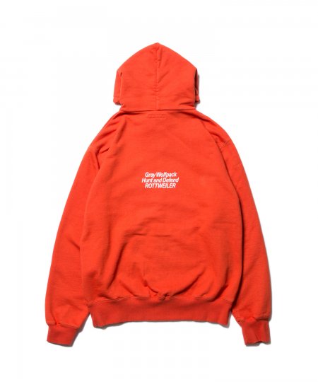 ROTTWEILER (ロットワイラー)Zipup Sweat Parka(後染めジップアップ