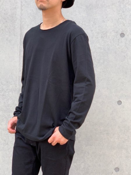 ROTTWEILER (ロットワイラー)Cutoff LS Tee(カットオフ長袖T) BLACK