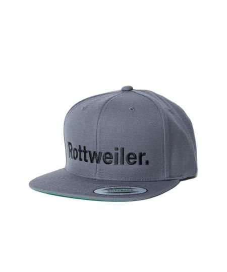 ロットワイラー　キャップ　グレー ROTTWEILER (ロットワイラー)ROTTWEILER. Snapback(キャップ) GRAY