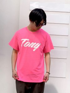 TONY TAIZSUN (ȥˡ) TONY LOGO TEE (ץȾµTEE) PINK