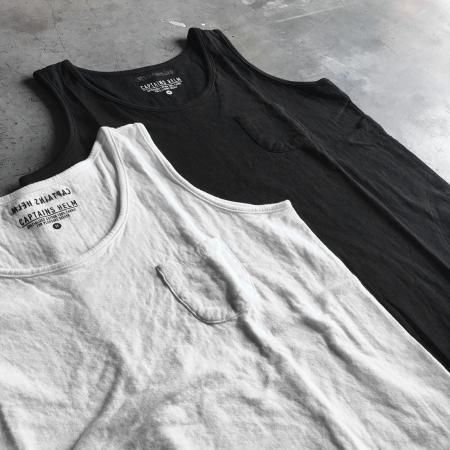 【美品】キャプテンズヘルム　タンクトップ トップス Captains Helm Reversible Mesh Tank Top トップス Captains