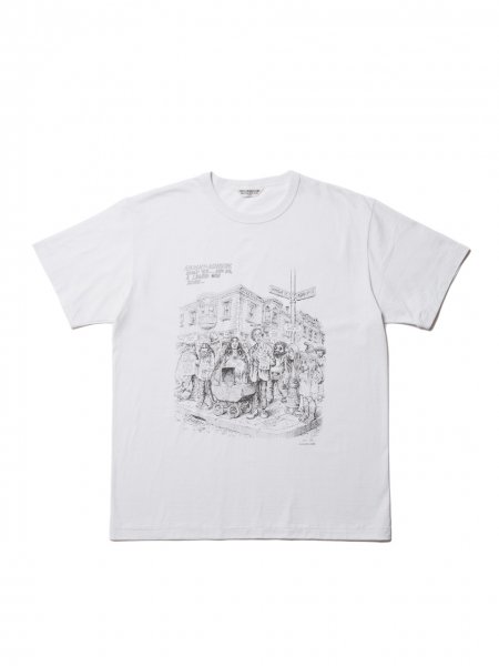 COOTIE (クーティー) Print S/S Tee (HAIGHT ASHBURY) (プリント半袖