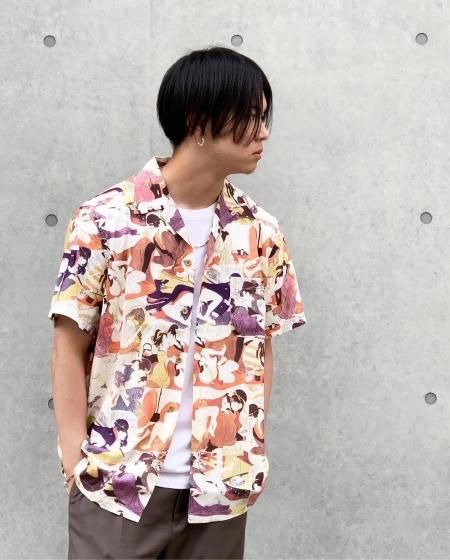 トップス【新品】  WACKO MARIA / ワコマリア | 2021SS | HAWAIIAN SHIRT S/S（TYPE-4）春画 アロハシャツ | M | ONE | メンズ