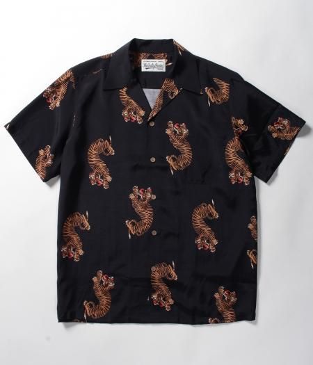 WACKO MARIA HAWAIIAN SHIRT 虎図 TYPE-18 | yoshi-sushi.ca