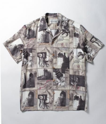 WACKOMARIA HAWAIIAN SHIRT S/S（TYPE-2）XL