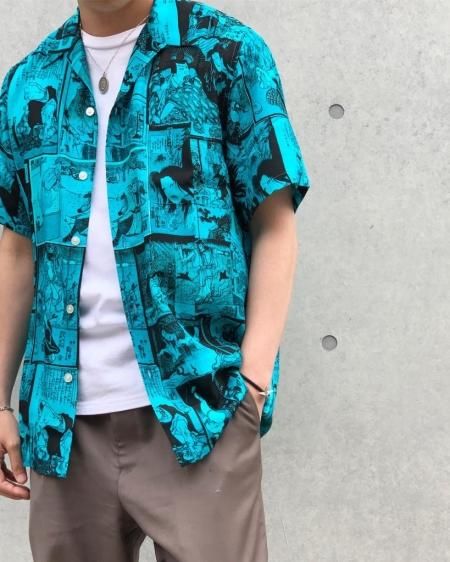 WACKO MARIA 19AW HAWAIIAN 半袖シャツ 楽天市場】【中古】 ワコマリア WACKO MARIA 19SS HAWAIIAN