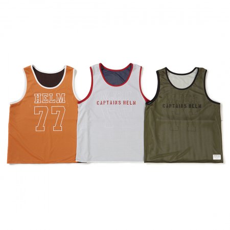 CAPTAINS HELM (キャプテンズヘルム) #REVERSIBLE MESH TANK TOP