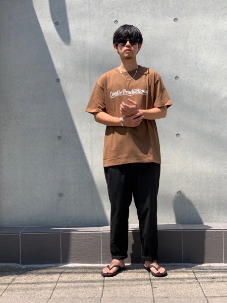 COOTIE (クーティー) Print S/S Tee (LETTERED LOGO) (プリント半袖TEE
