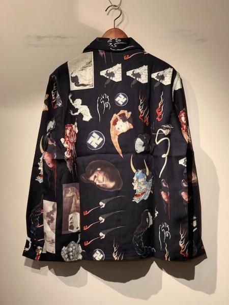 WACKO MARIA (ワコマリア) HAWAIIAN SHIRT L/S (TYPE-2) (お化け図長袖 ...