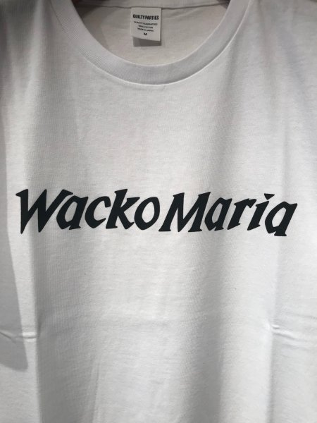 WACKO MARIA (ワコマリア) WASHED HEAVY WEIGHT CREW NECK T-SHIRT(TYPE-2) (ウォシュド ヘビーウェイトクルーネックTEE) WHITE